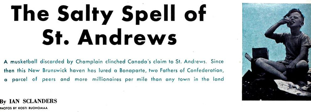 Macleans 1952 St. Andrews