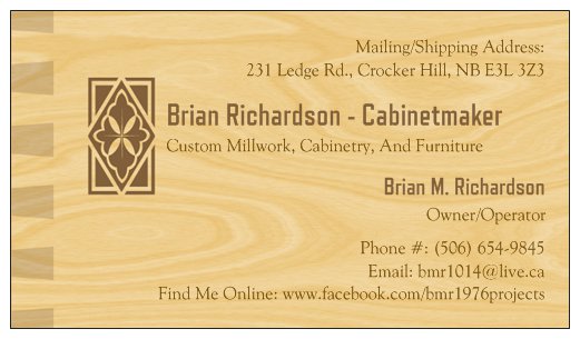 Brian Richardson Cabinetmaker