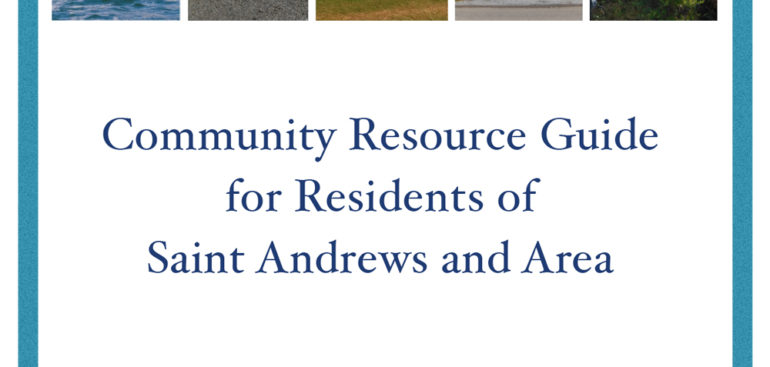 St. Andrews Community Resource Guide COMMUNITY RESOURCE GUIDE ENGLISH VERSION 1