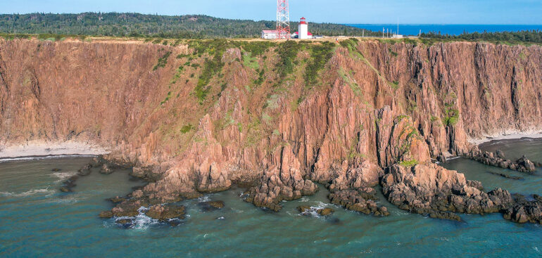Grand Manan Island coastline, New Brunswick, Canada