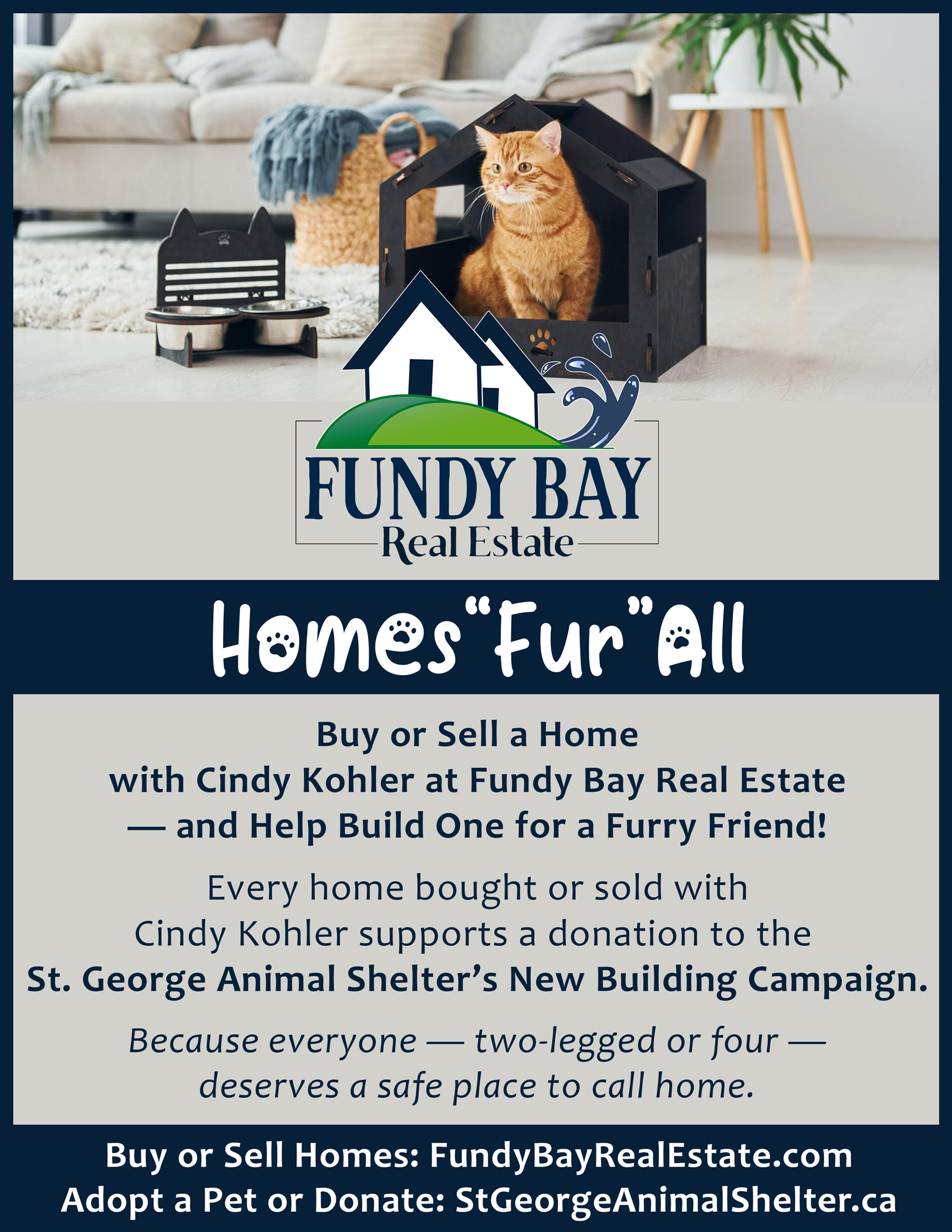 🐾 Homes Fur All: Helping Pets Find Their Forever Homes, One Real Estate Deal at a Time 🏡 Fundy Bay Homes Fur All