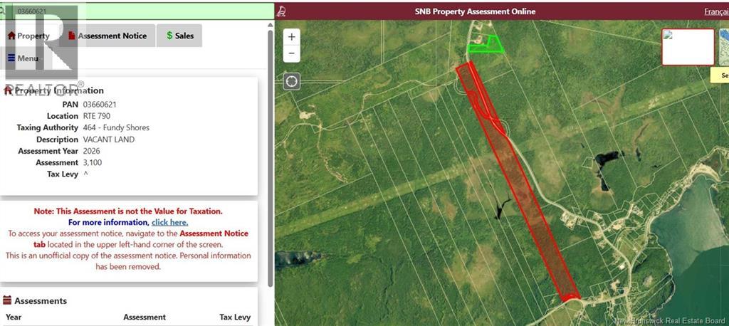 NA Rte 790, Chance Harbour, New Brunswick