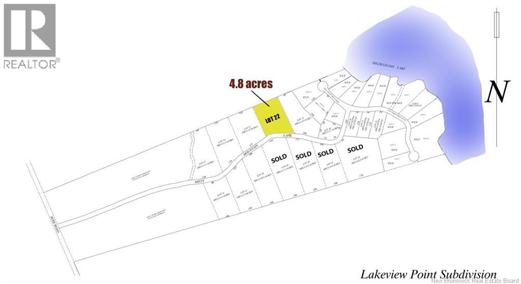 Lot 22 Misty Mountain Lane, Elmsville, New Brunswick
